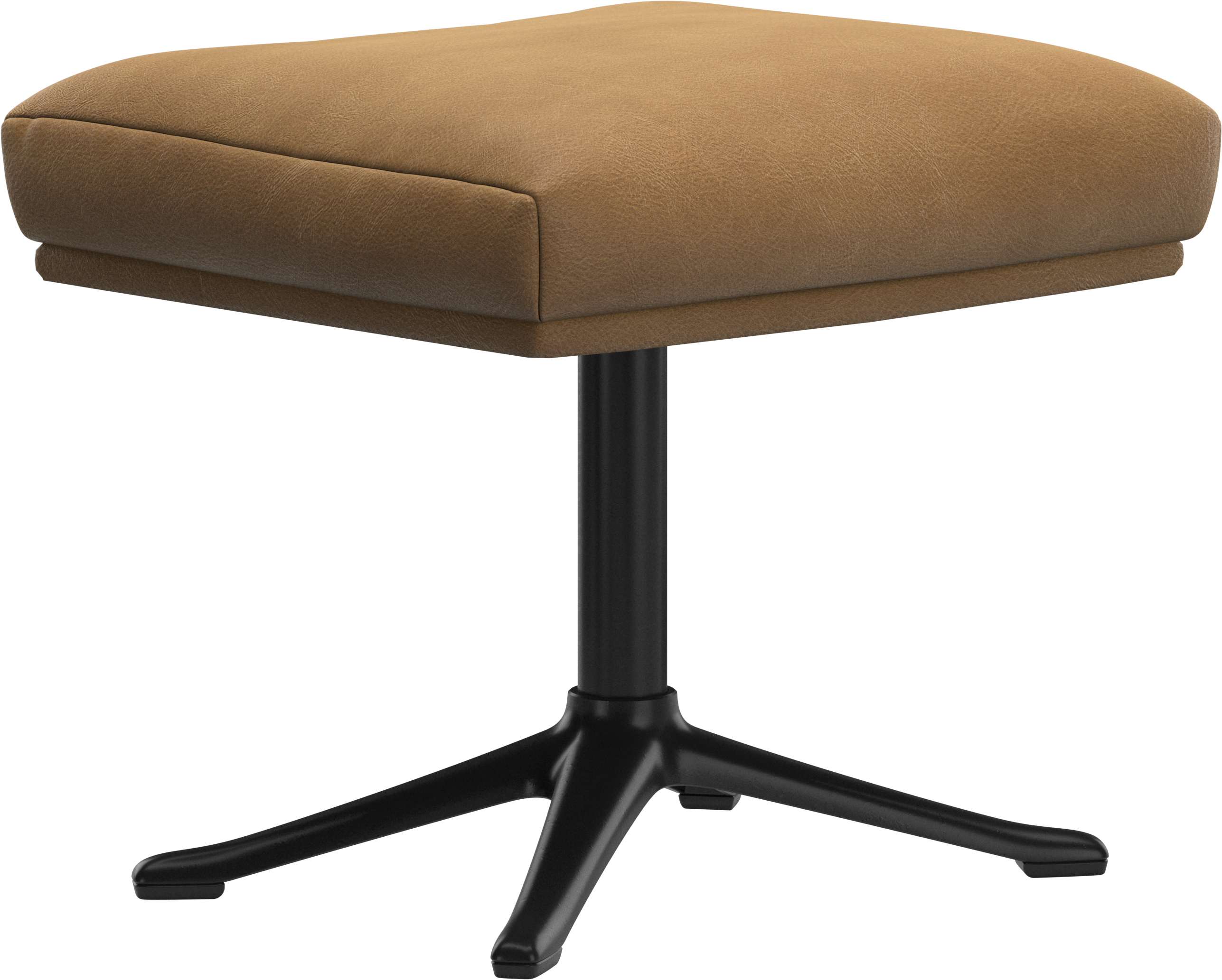 BoConcept Reno footstool - matte black structure lacquered BoConcept Reno footstool - matte black structure lacquered